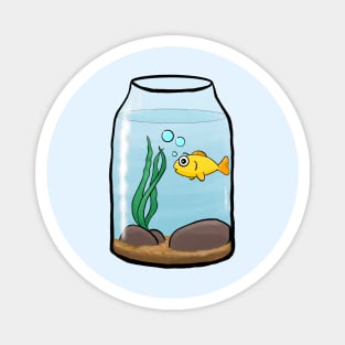 Fishy Jar Magnet